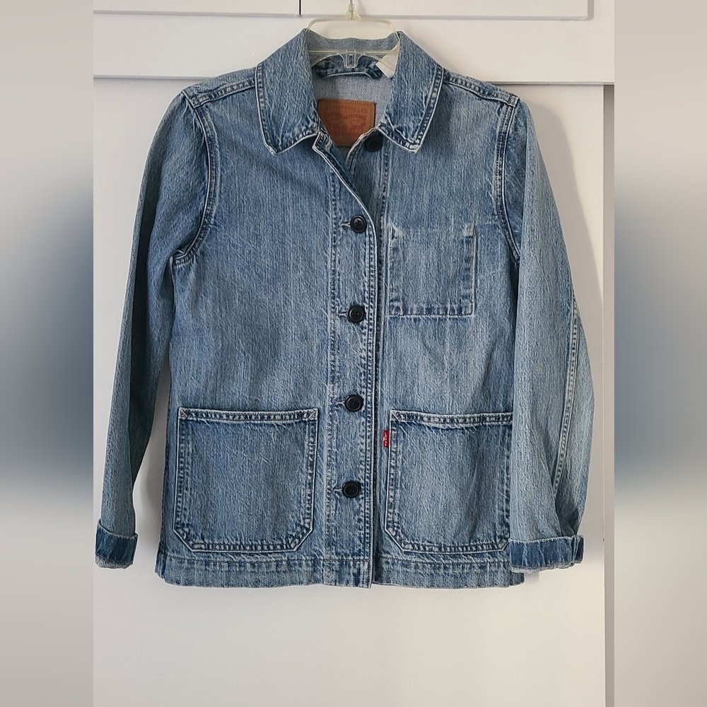 Levi's denim jacket blazer vintage